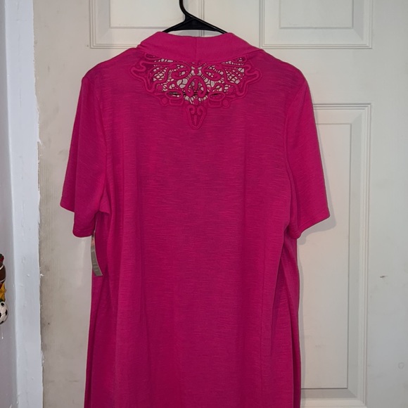 Pink Floral Blouse - Picture 4 of 4